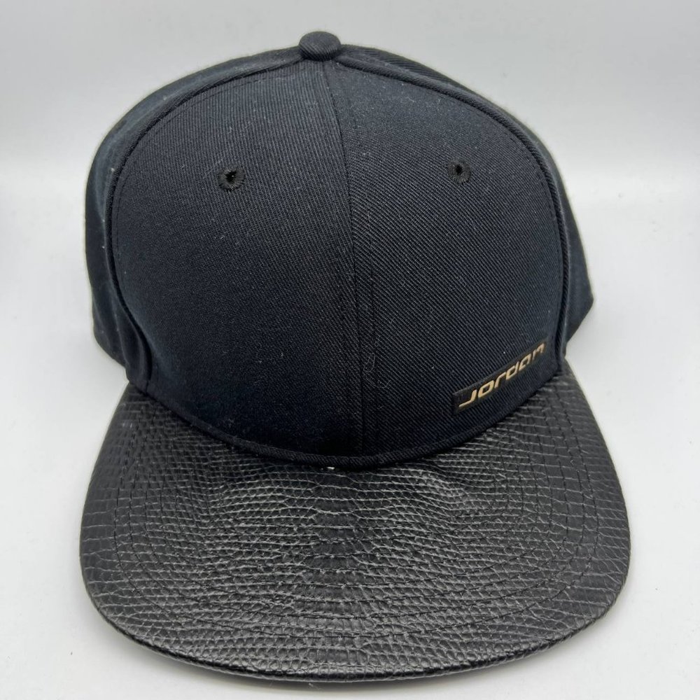 Nike Air Jordan‎ L/XL Jumpman Hat Stretch Fitted Cap Black Men